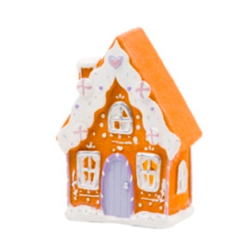 New Cashmere Light Up Gingerbread House Decor